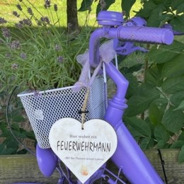 Sabine Lehmbeck Fahrradschild